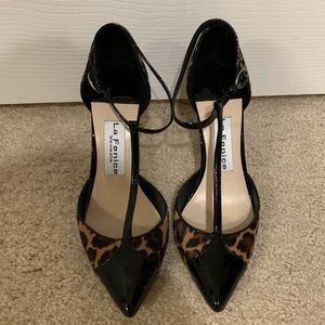 La Fenice Venezia Leopard Stilettos Sz 6.5